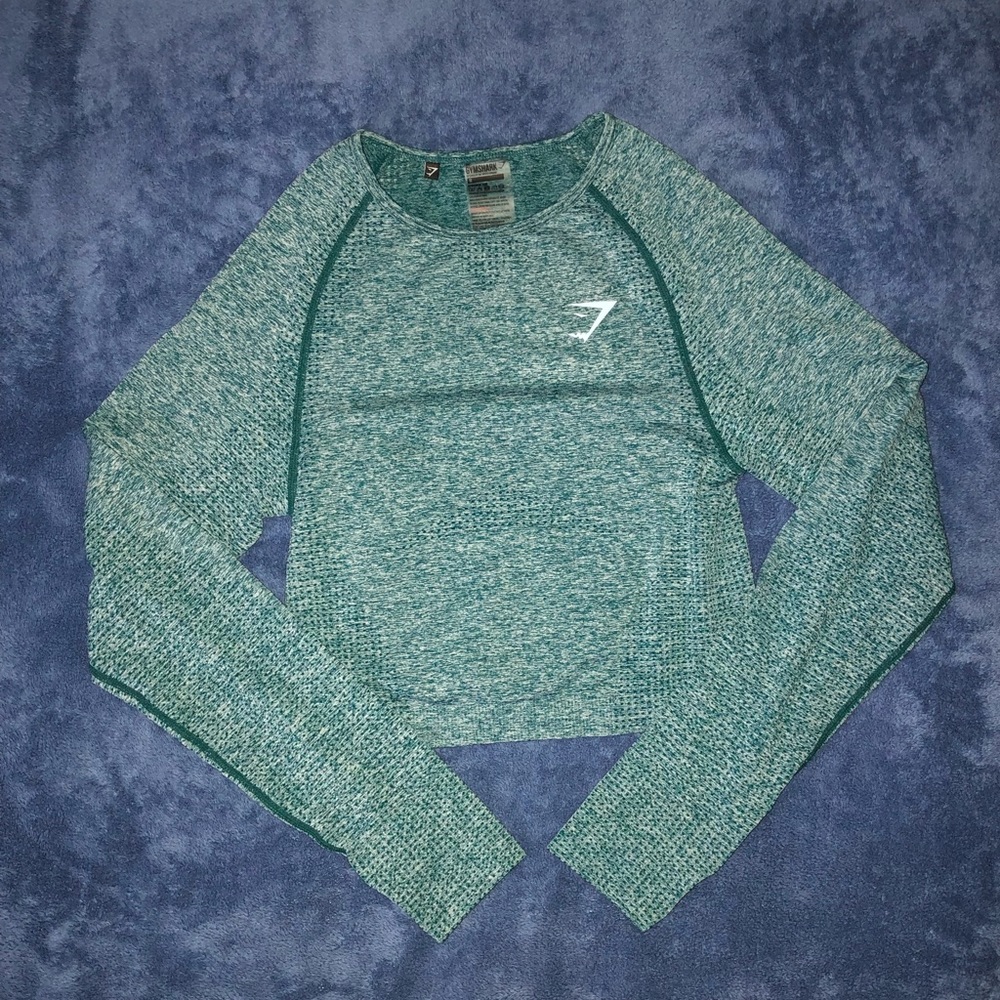 Gymshark long sleeve crop top